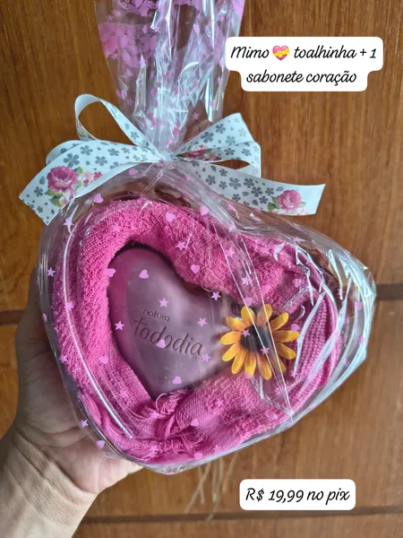 Mimo sabonete coração 💝