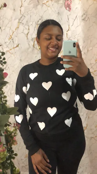 Blusa de frio Corações