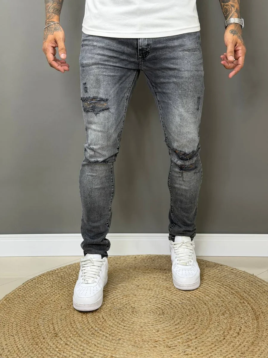 Calça Jogador destroyed
