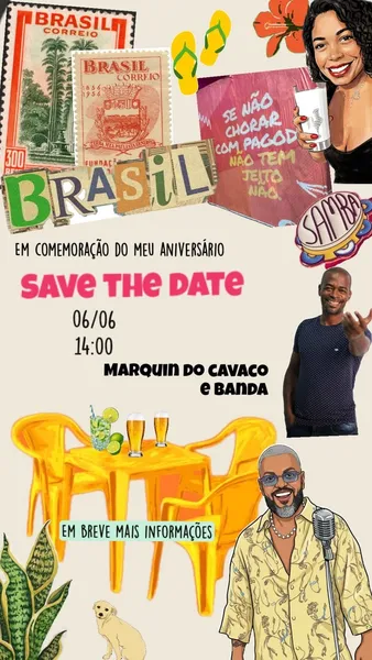 Save the date ("prévia de convite")